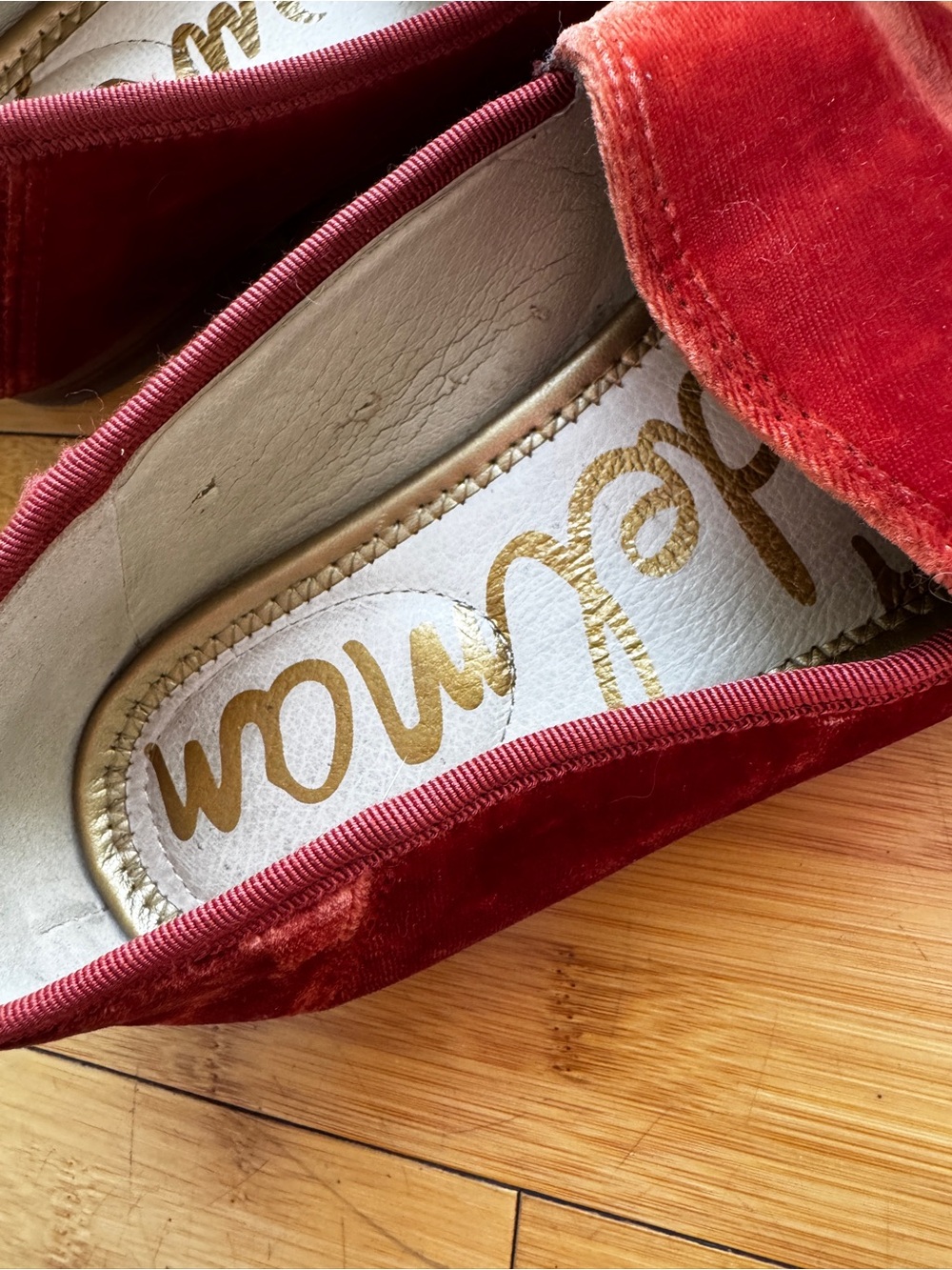 Sam Edelman velvet loafers - Picture 3 of 5